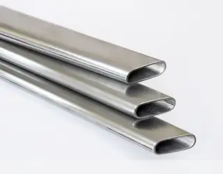 Труба плоскоовальная 